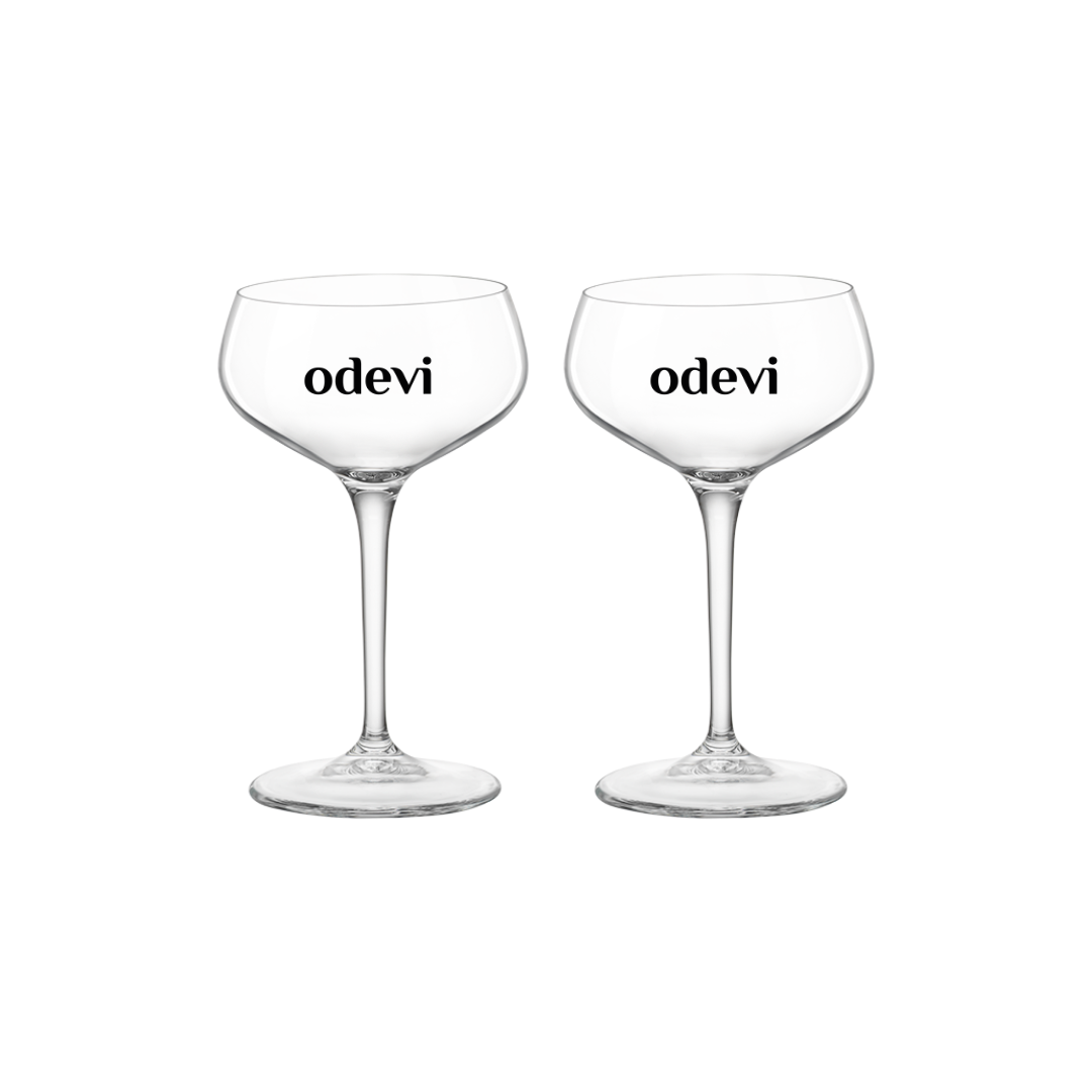 Set of 2 Odevi cocktail cups