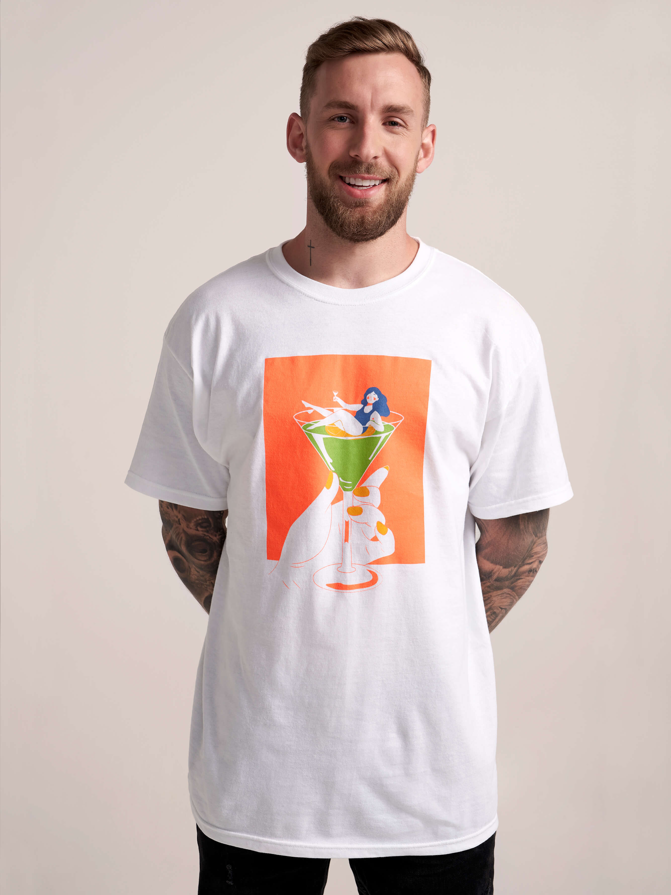 T-Shirt - Martini Glass